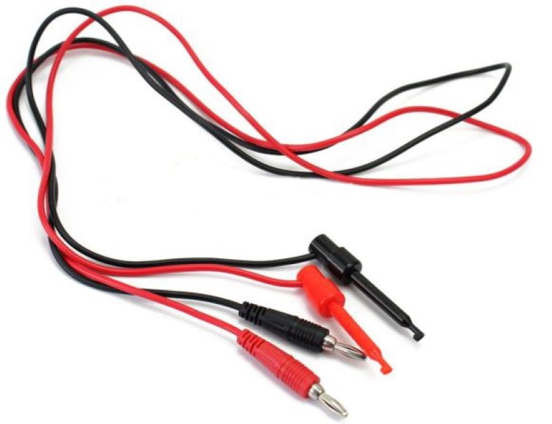 Multimeter Security Banana Plug To Test Hook Clip Probe Lead Cable 500V